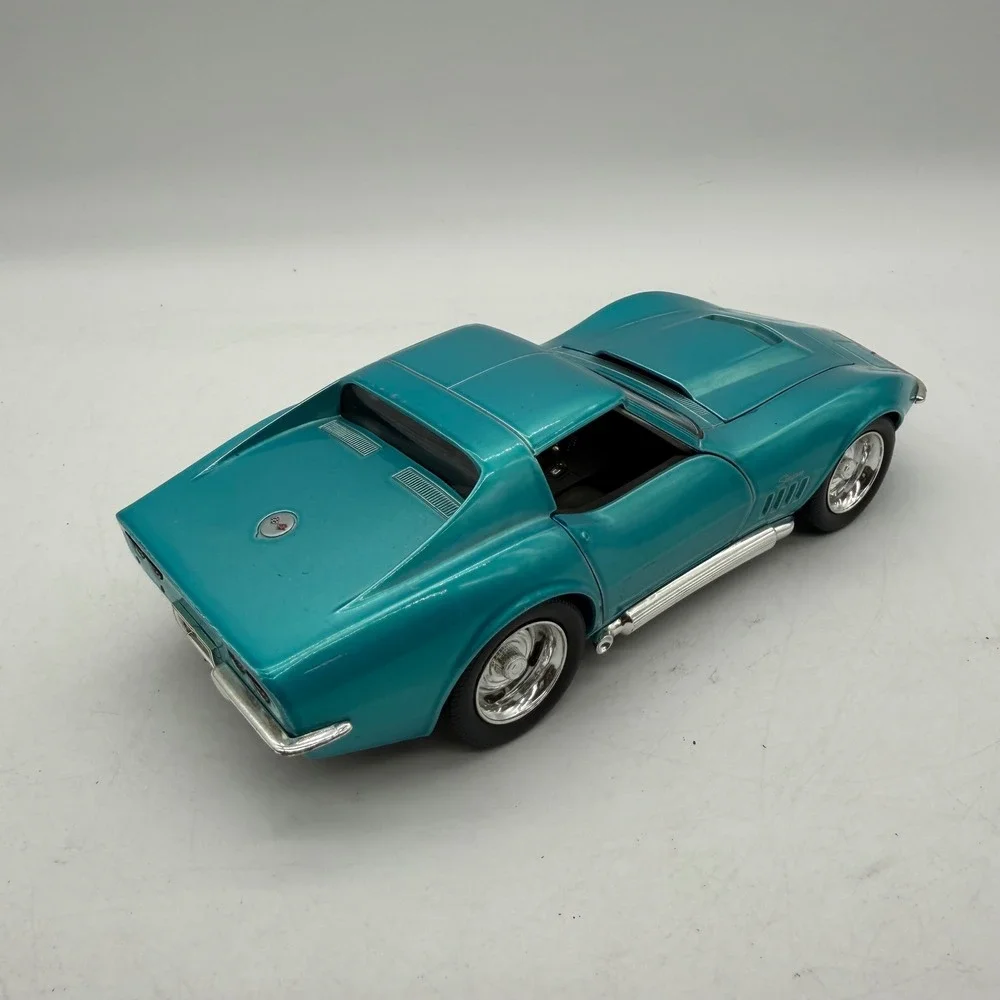 Jada 96799 Bigtime Muscle‎ 1/24 Aqua 1969 Corvette Stingray ZL-1 Die-Cast Car